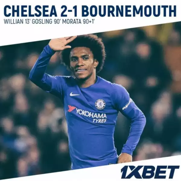 Video: Chelsea 2 – 1 AFC Bournemouth [EFL Cup] Highlights 2017/18